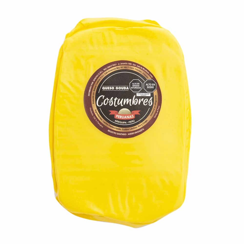 Queso Gouda COSTUMBRES PERUANAS