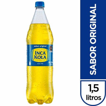gaseosa inca kola botella 1 5l plazavea supermercado