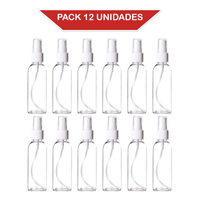 Frasco Spray Atomizador 100ml Pack 12 Unidades