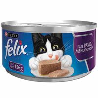 Alimento Húmedo para Gato FELIX Sabor Pavo Lata 156g