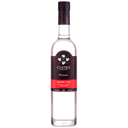 Pisco CUATRO GALLOS Acholado Botella 700ml