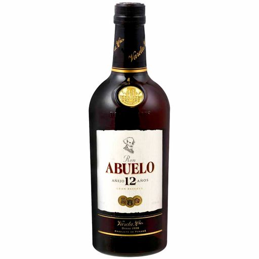 Ron ABUELO 12 Años Añejo Botella 750ml