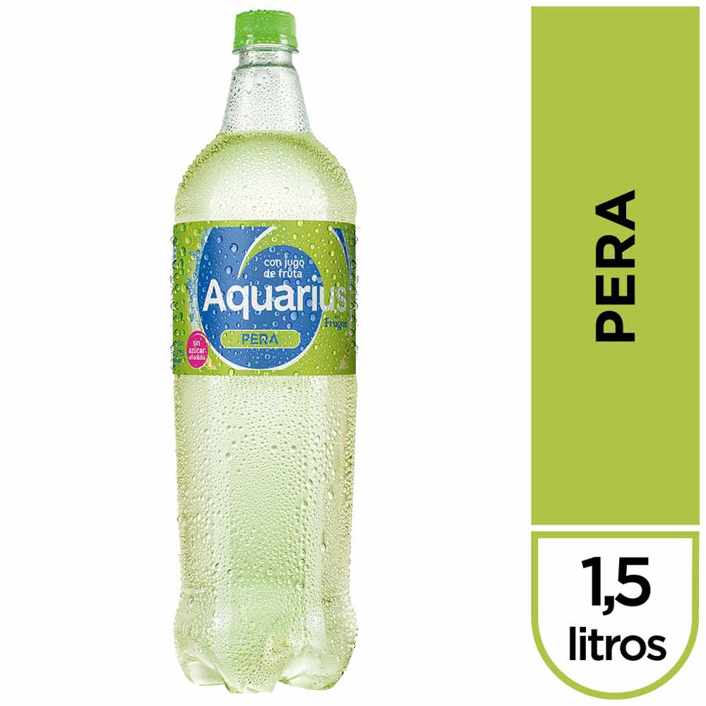 Conserva De Pera Sin Azucar Bebida Saborizada AQUARIUS Pera sin Azúcar Añadida Botella 1.5L