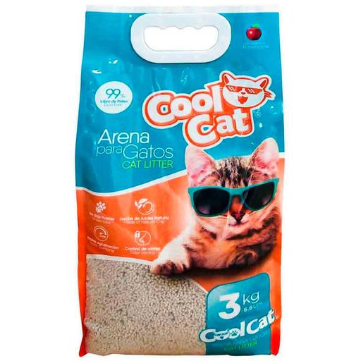 ataque arco chasquido Arena para Gatos COOL CAT Bolsa 3Kg | plazaVea - Supermercado