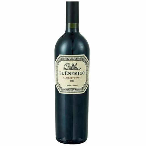 Vino Tinto EL ENEMIGO Cabernet Franc Botella 750ml