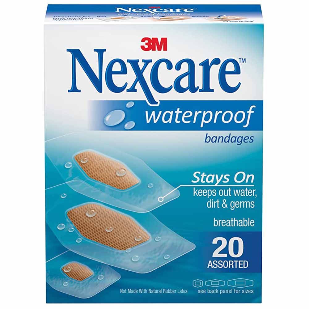 Curitas NEXCARE Waterproof Assorte Caja 20un | plazaVea - Supermercado