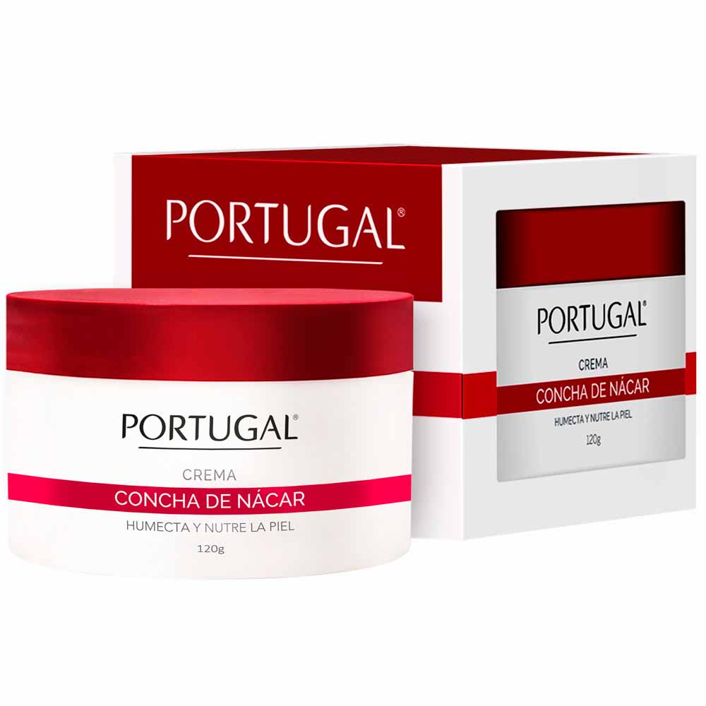 Crema PORTUGAL Concha de Nácar Frasco 120g