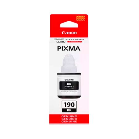 Botella De Tinta Canon 190 BK Pixma 135ml Negro | plazaVea - Supermercado
