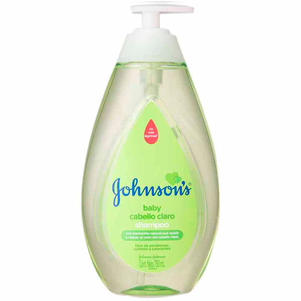 Shampoo para Bebé JOHNSON'S BABY Manzanilla Botella 750ml plazaVea