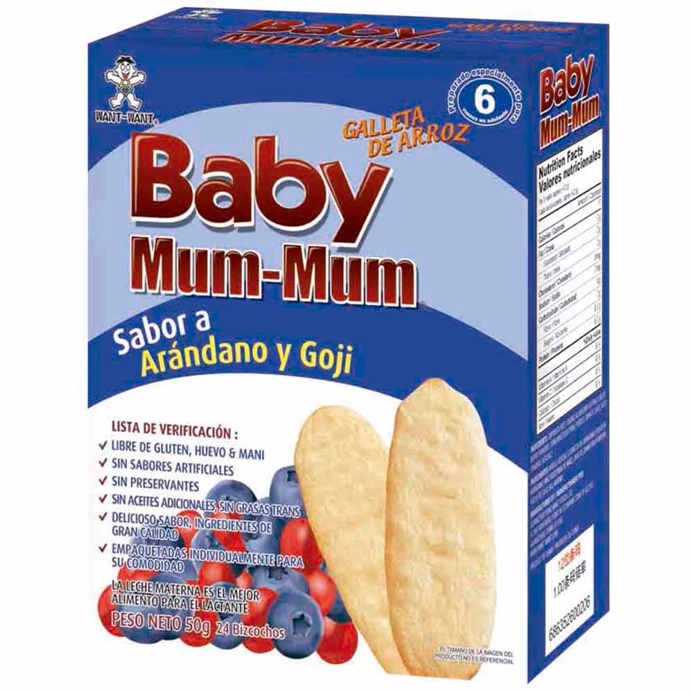 Galleta de Arándano BABY MUM Caja 50g