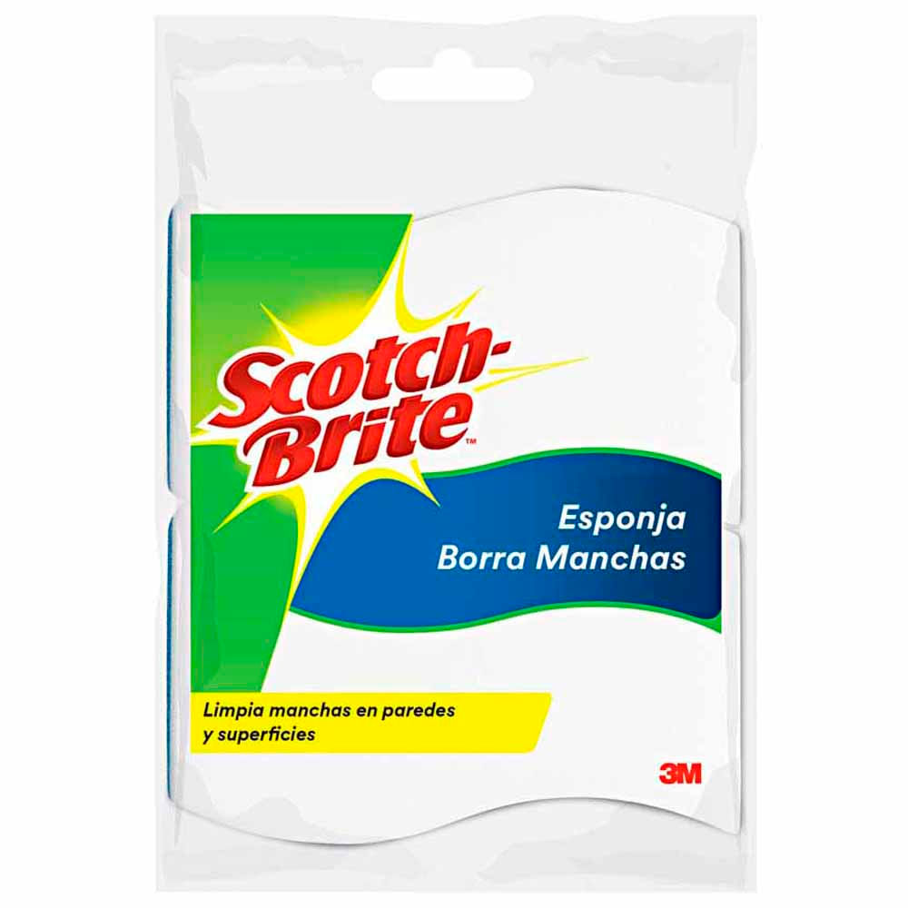 Esponja Scotch Brite Borramanchas Paquete 2un Plazavea Supermercado