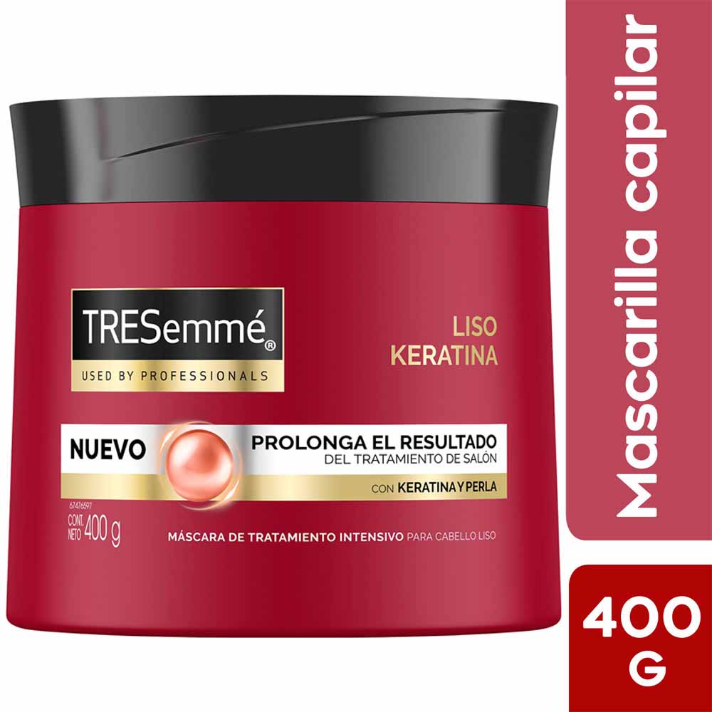 Crema de Tratamiento TRESemmé Keratina Frasco 400g