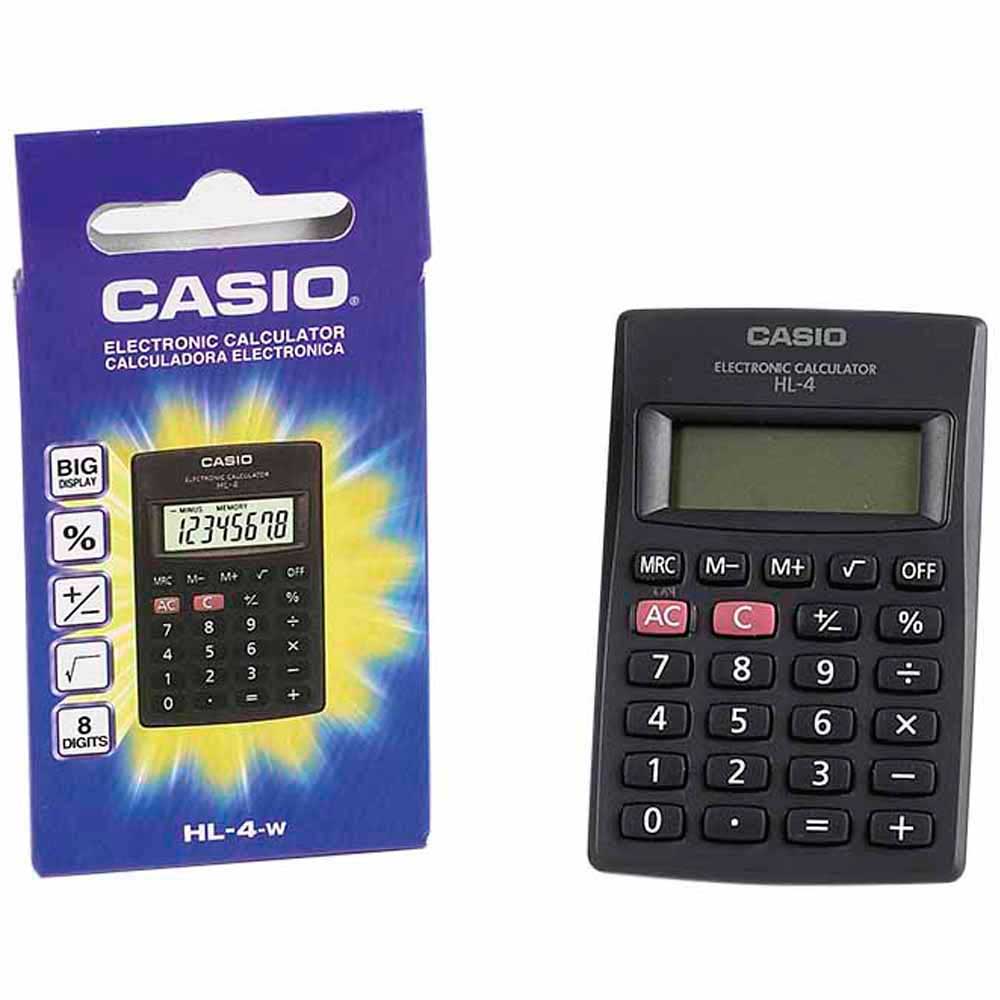 Calculadora De Producto Escalar Calculadora Básica CASIO HL-4A | plazaVea - Supermercado