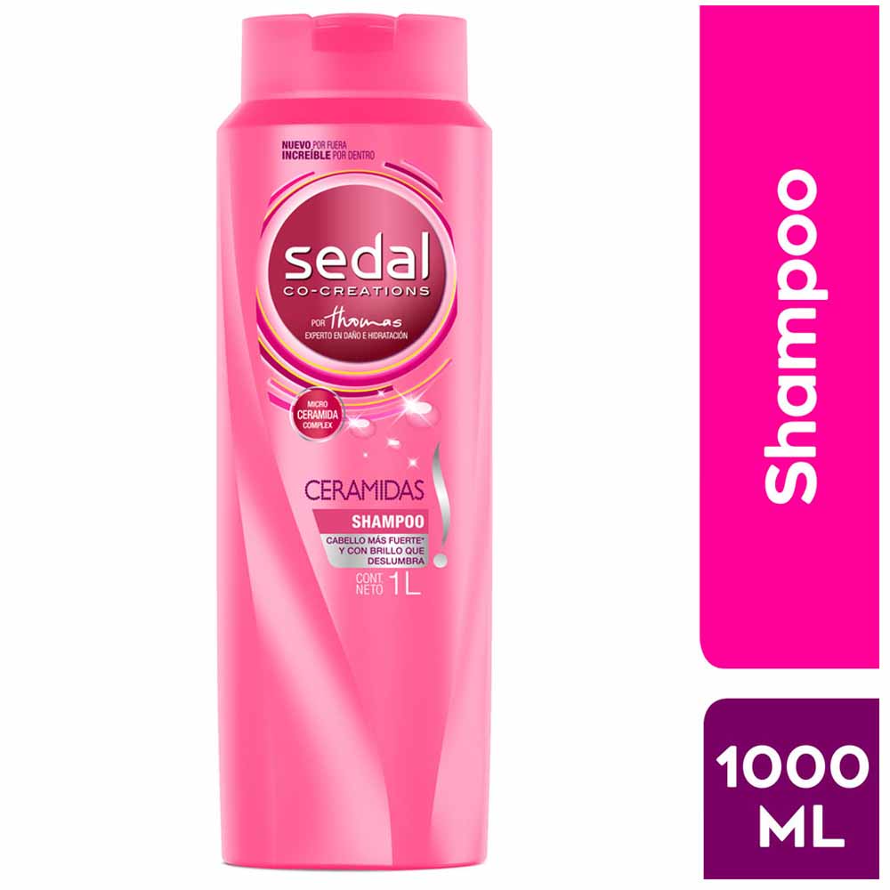 Shampoo SEDAL Ceramidas Frasco 1L plazaVea Supermercado