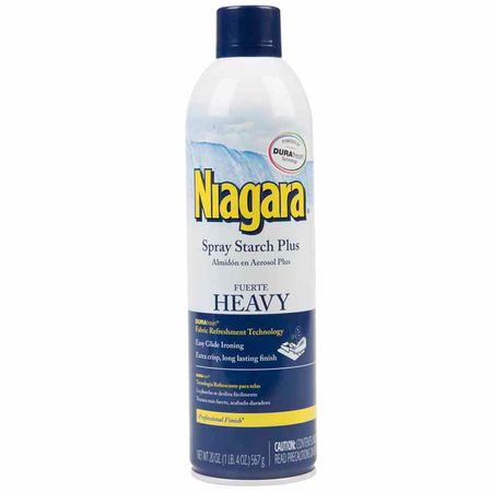 TuDeCandido - El almidón en spray #Niagara mantiene tu plancha limpia y  libre de residuos, lo que ayuda a hacer que el planchado sea más rápido y  más fácil que nunca.😉 .