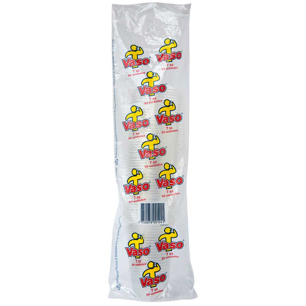 Vaso Descartable PAMOLSA 7 Oz Bolsa 50un 99x99x99mm