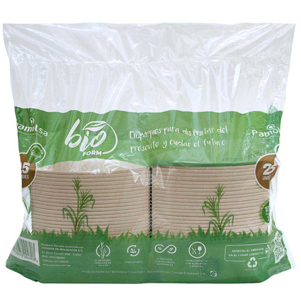 Contenedor PAMOLSA Burger Bolsa 25un