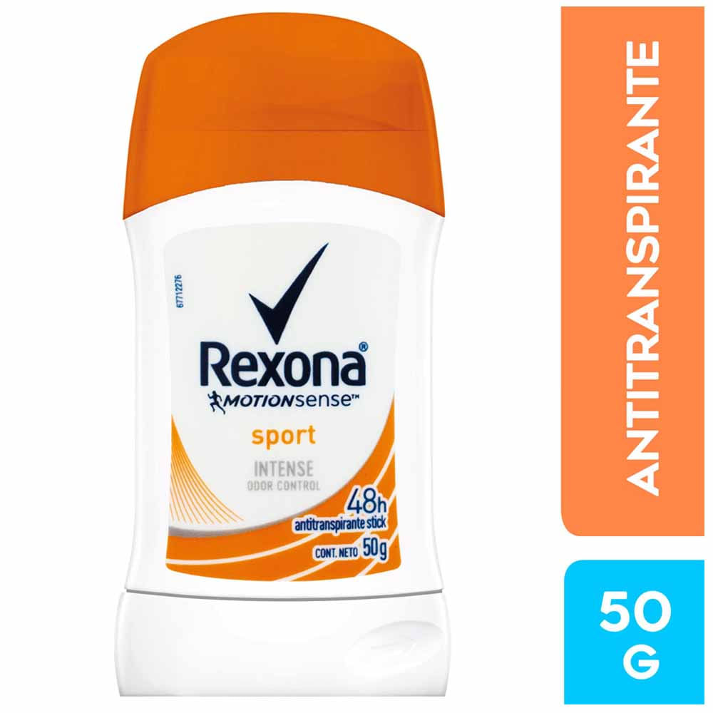 Desodorante En Barra Mujer Rexona Sport x50gr