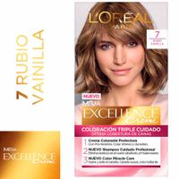Tinte para Cabello EXCELLENCE Creme 7 Rubio Caja 1un