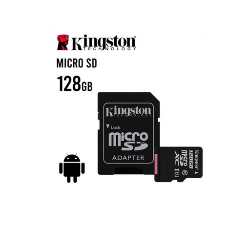Memoria Micro SD 128 GB Kingston Clase 10