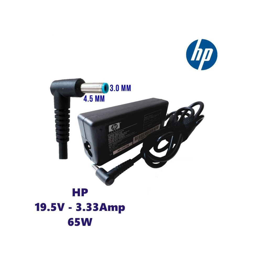 CARGADOR ORIGINAL HP COMPAQ 45W / 19.5V / 2.31A / 3.0 X 4.5 MM PUNTA A –  Laptop Center