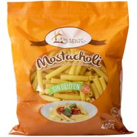 Fideos MOLINOS DEL MUNDO Mostacholi Sin Gluten Bolsa 400g