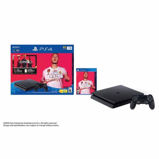 Playstation 4 sony slim 1tb con 2 mandos + GTA5 - Reacondicionada SONY