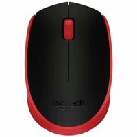 Mouse Inalámbrico LOGITECH M170 Rojo