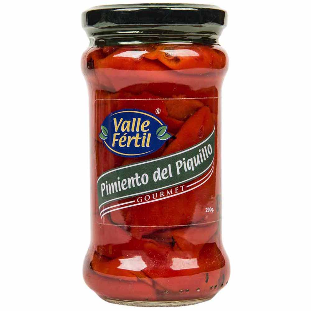 Conserva VALLE FERTIL Pimiento piquillo Frasco 290Gr
