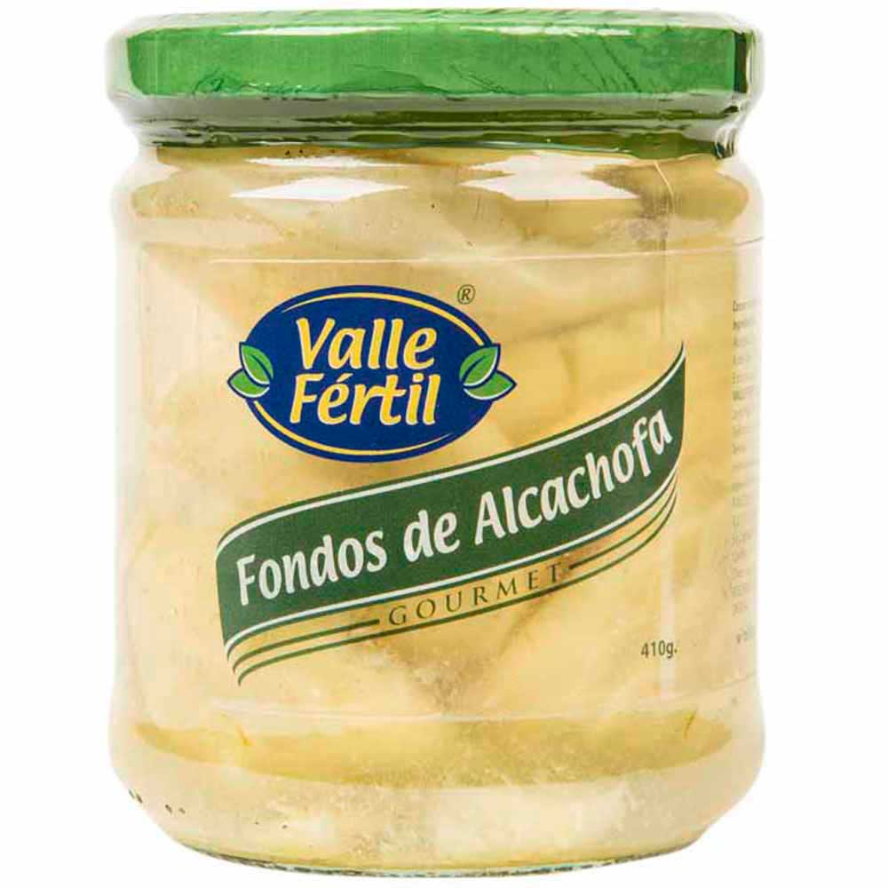 Conserva VALLE FERTIL Fondos de alcachofa Frasco 4