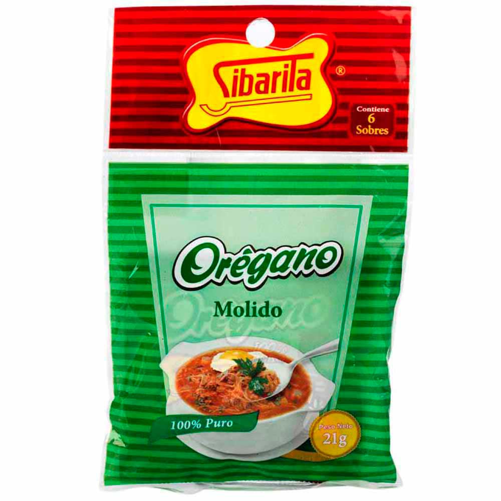 Orégano SIBARITA Molido Paquete 6un