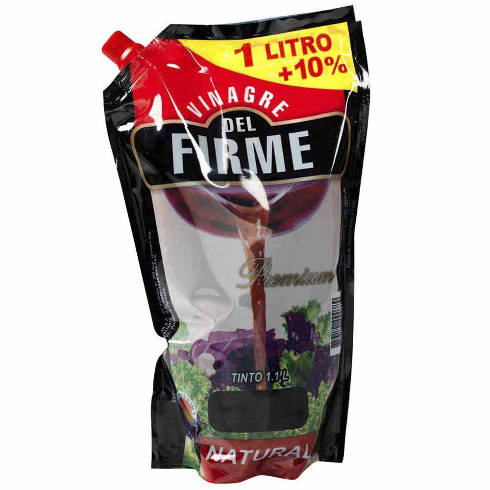 Vinagre DEL FIRME De vino Tinto Doypack 1L