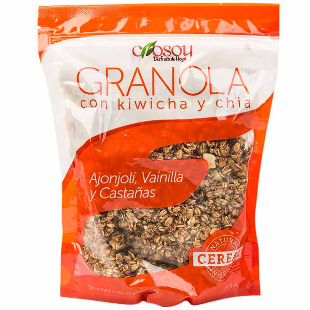 Cereal CROSOY Granola kiwicha Bolsa 80Gr
