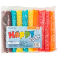 Chups Light HAPPY CHUPS Sabores Surtidos con Vitamina C Paquete 10un
