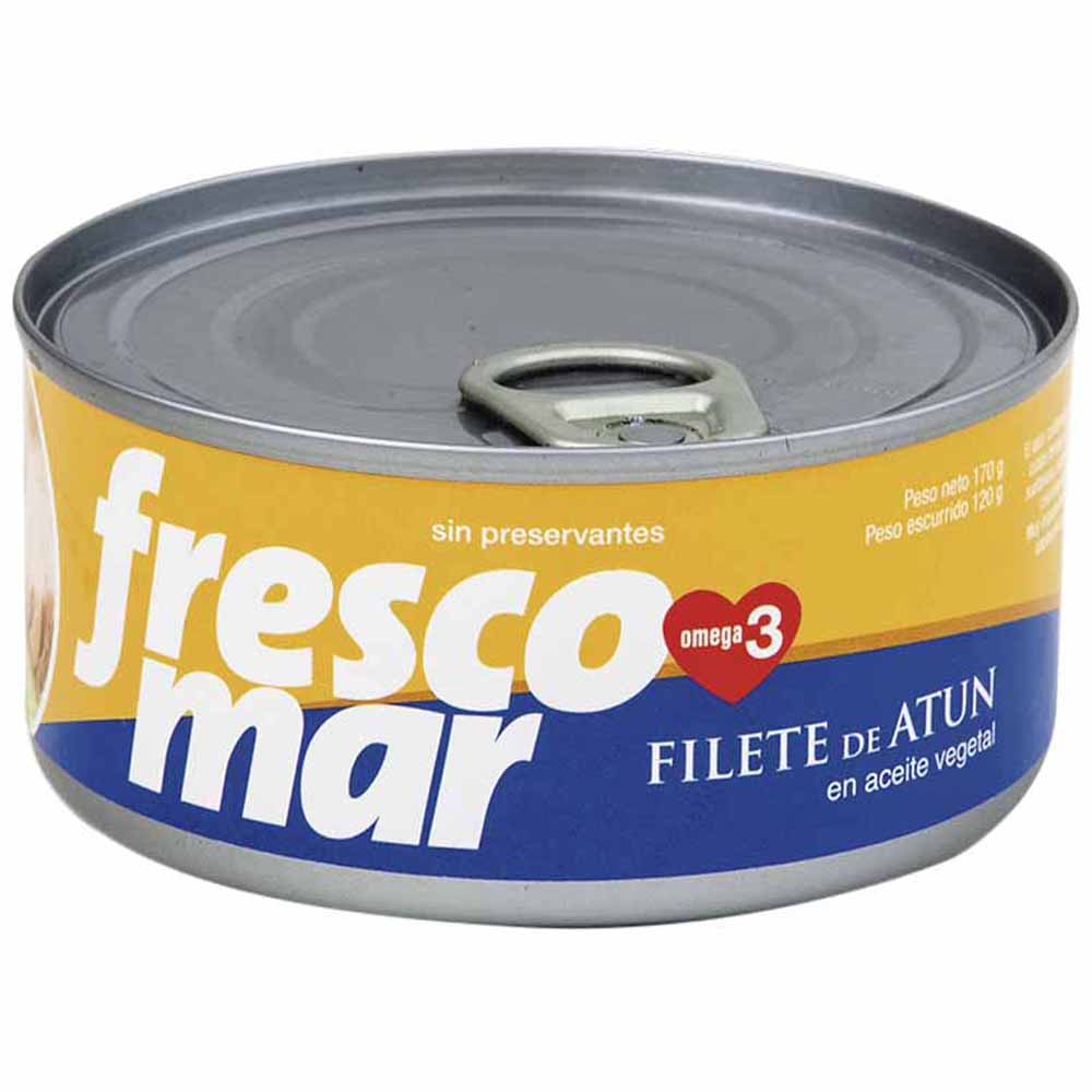 Filete de Atún Aceite Vegetal Lata 170g plazaVea Supermercado