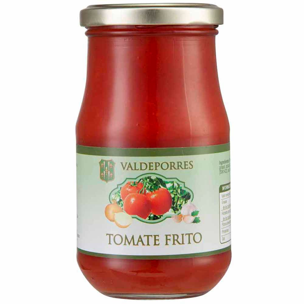 Salsa de Tomate Frito VALDEPORRES Aceite de Oliva Frasco 350g