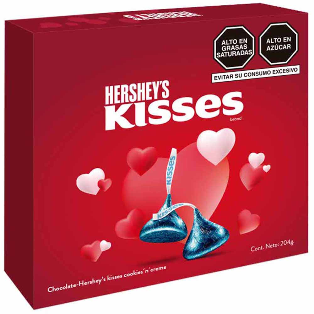 Chocolate HERSHEY'S Kisses Red Caja 204g plazaVea Supermercado