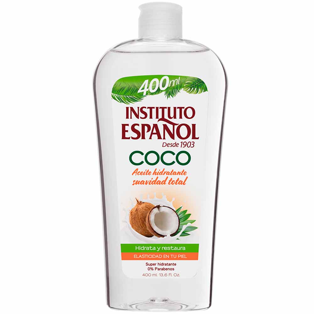 Aceite Corporal INSTITUTO ESPAÑOL Coco Frasco 400ml