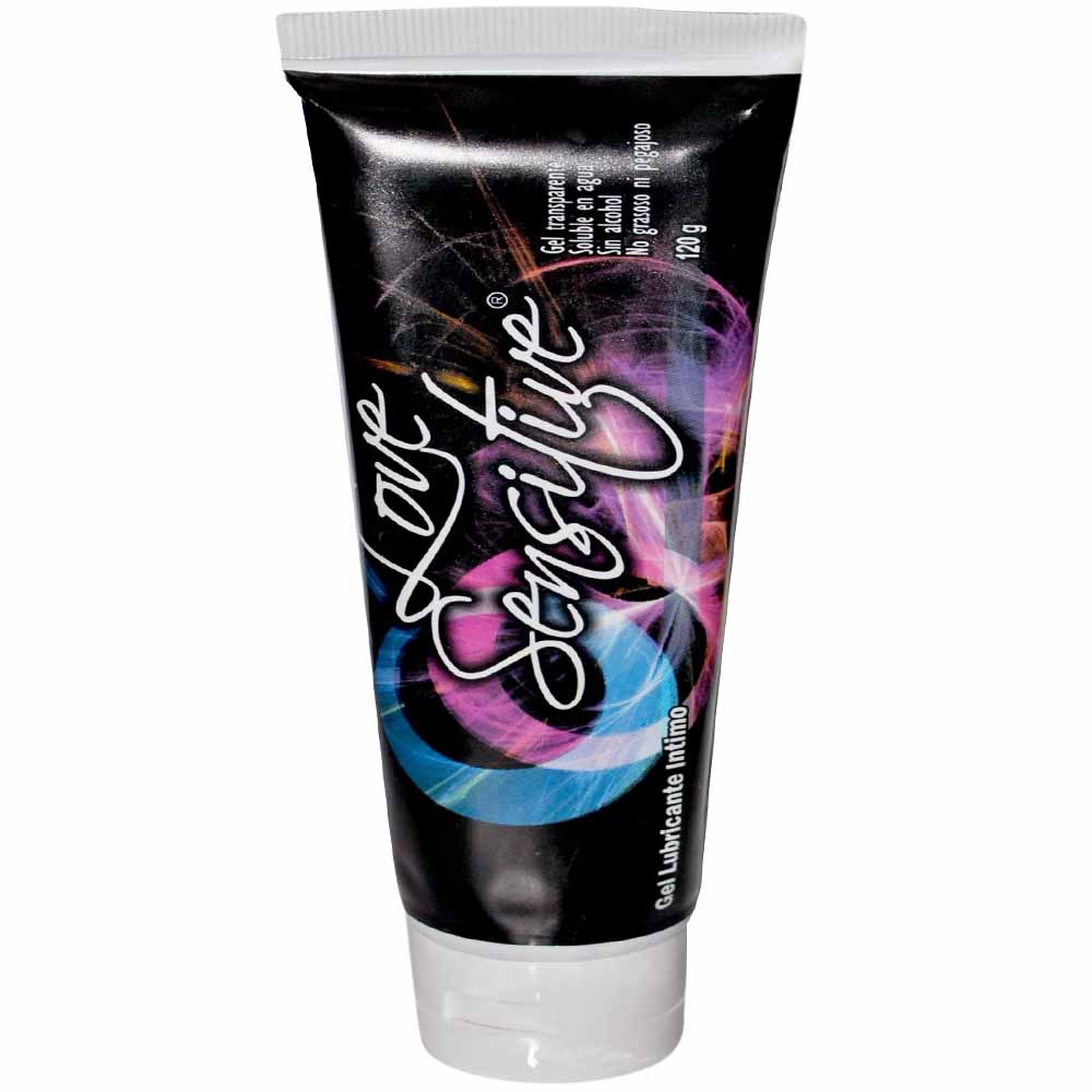 Gel Lubricante Íntimo LOVE SENSITIVE Soluble en Agua Tubo 120g