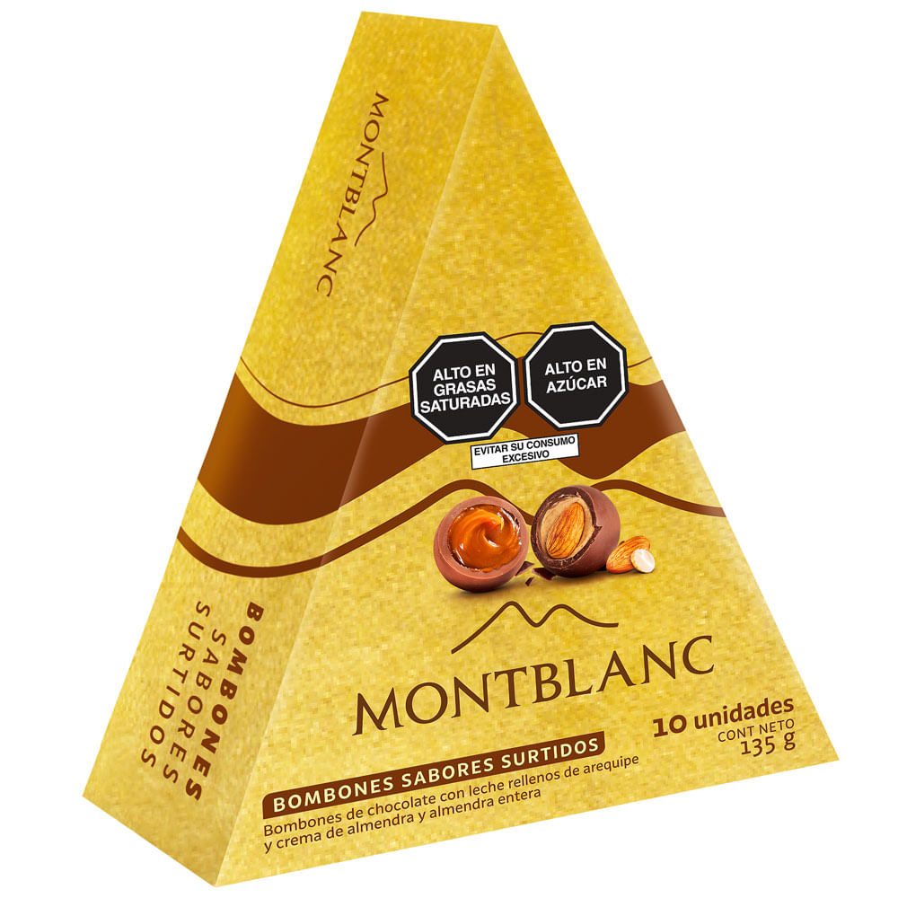 Bombones de Chocolate MONTBLANC Caja 9un plazaVea Supermercado