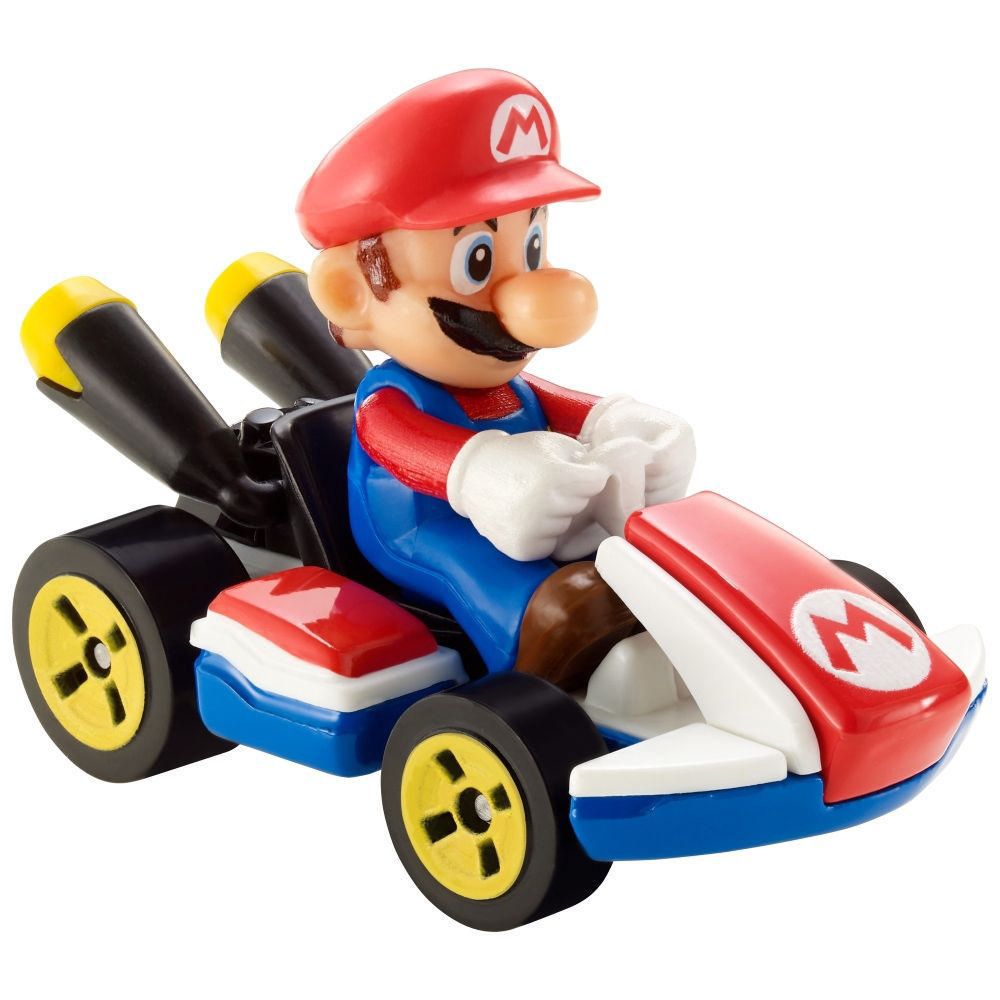 Auto Hot Wheels Mario Kart Personajes 1 plazaVea Supermercado