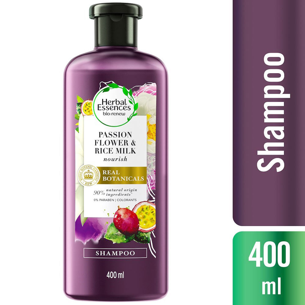 Shampoo HERBAL ESSENCES Passion Flower Frasco 400ml plazaVea