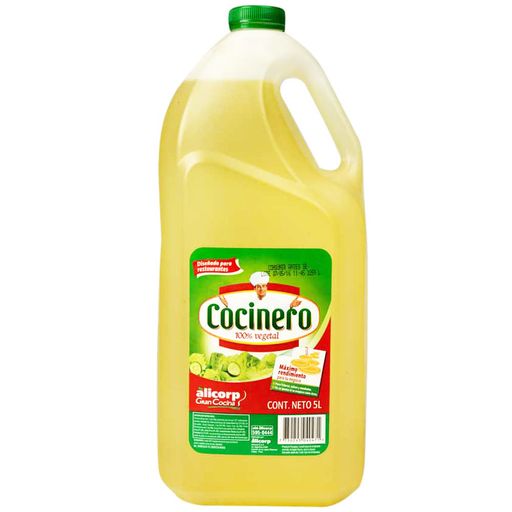 Aceite Vegetal COCINERO Galón 5L