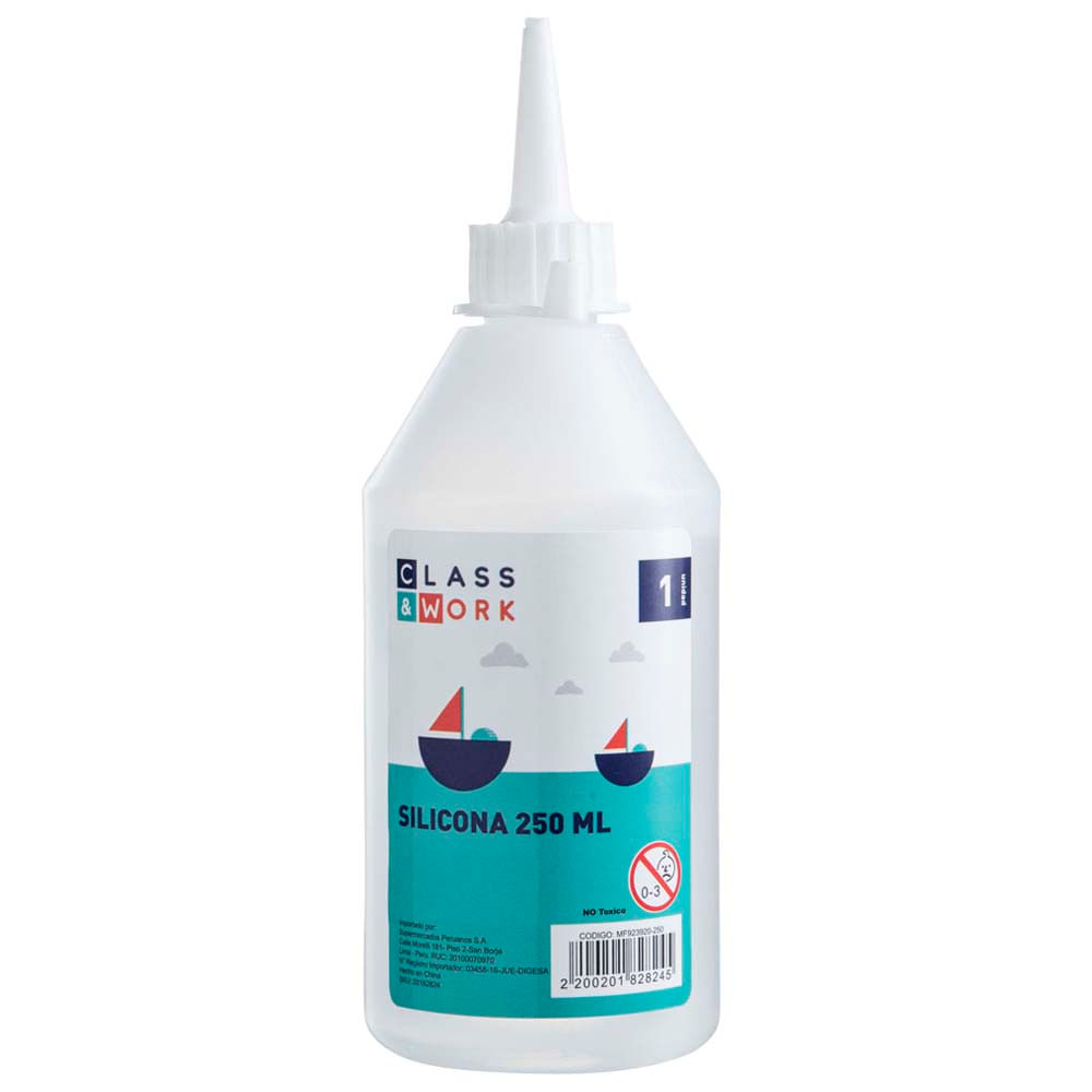 Silicona Líquida CLASS & WORK Frasco 250ml