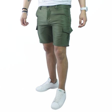 Short Dexmen Cargo Drill Verde | plazaVea - Supermercado