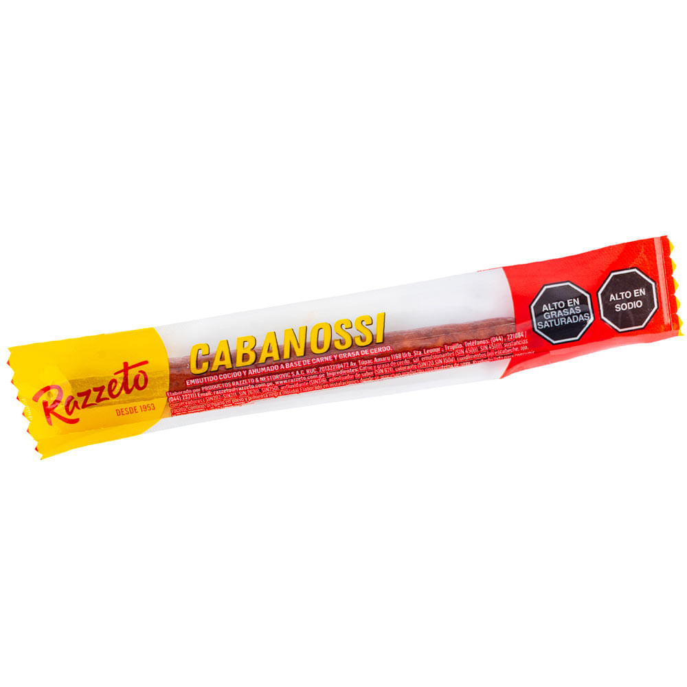 Cabanossi RAZZETO Paquete 1un