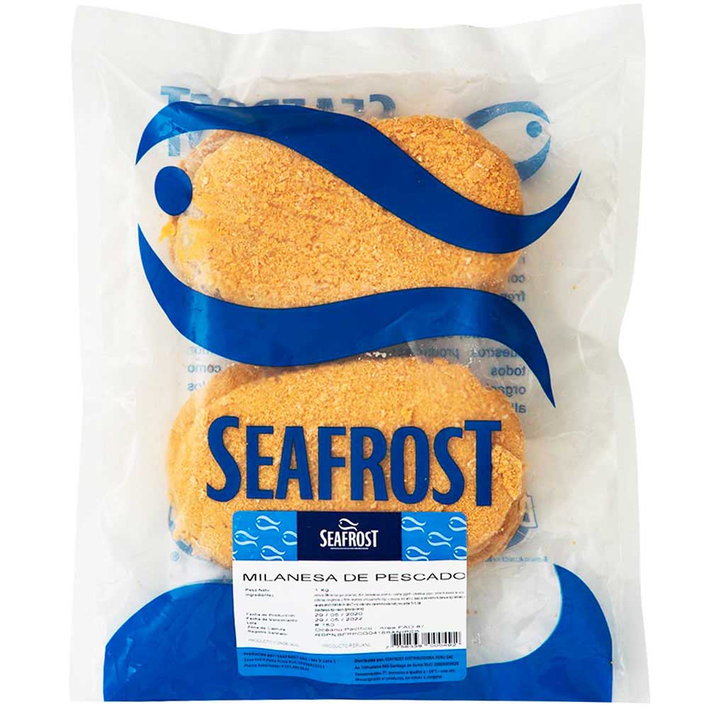 Milanesa de Pescado SEAFROST Bolsa x 1Kg