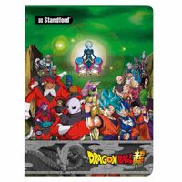 Cuaderno STANDFORD Deluxe Triple Renglón Dragon Ball 84 Hojas