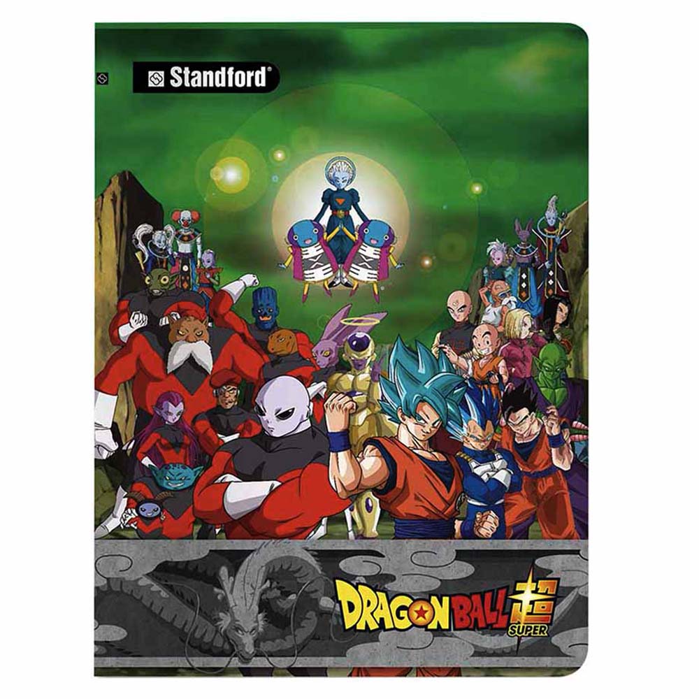 Cuaderno STANDFORD Deluxe Triple Renglón Dragon Ball 84 Hojas
