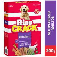 Alimento para Perro RICOCRACK Galletas Adulto Multisabores Caja 200g